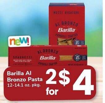 ACME Barilla al bronzo pasta offer