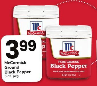 ACME Mccormick ground black pepper offer