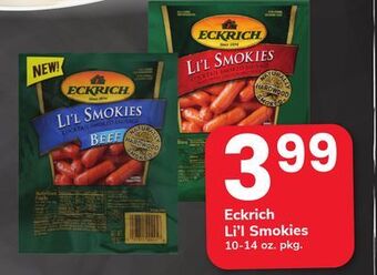 ACME Eckrich li'l smokies offer