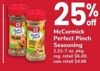 ACME Mccormick perfect pinch seasoning offer