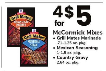 ACME Mccormick mixes offer