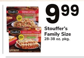 ACME Stouffer's family size offer