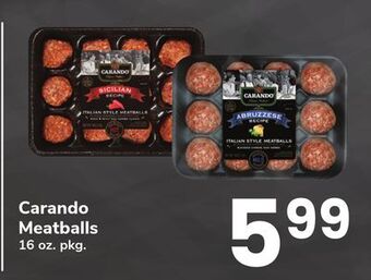 ACME Carando meatballs offer