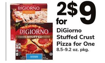 ACME Digiorno stuffed crust pizza for one offer