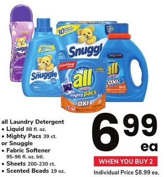 ACME All laundry detergent offer