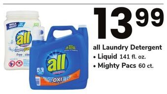 ACME All laundry detergent offer