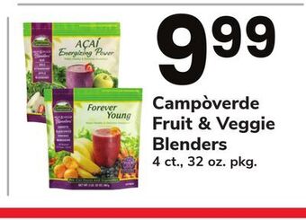 ACME Campòverde fruit & veggie blenders offer