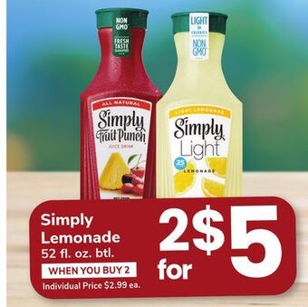 ACME Simply lemonade offer