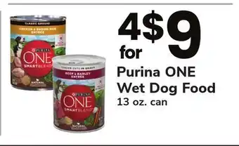 ACME Purina one wet dog food offer