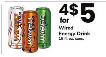 ACME Wired energy drink offer