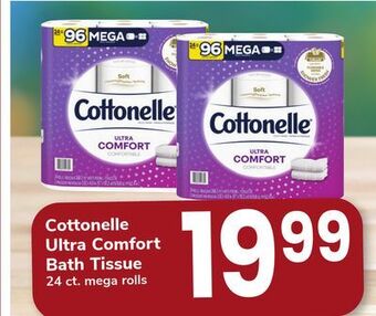 ACME Cottonelle ultra comfort bath tissue offer