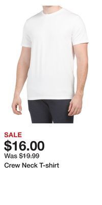 TJ Maxx Crew neck t-shirt offer