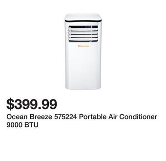 Kmart Ocean breeze 575224 portable air conditioner 9000 btu offer