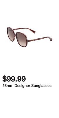 TJ Maxx 58mm designer sunglasses offer