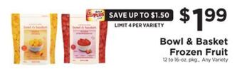 ShopRite Frozen fruit offer
