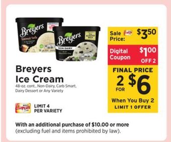 ShopRite Ice cream offer