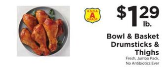 ShopRite Drumsticks & thighs offer