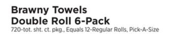 ShopRite Towels double roll 6-pack offer