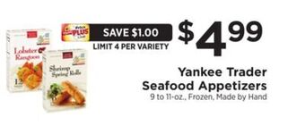 ShopRite Seafood appetizers offer
