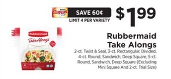 ShopRite Take alongs offer