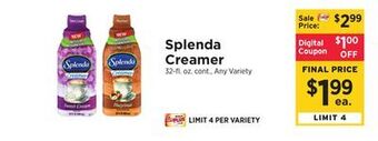 ShopRite Creamer offer