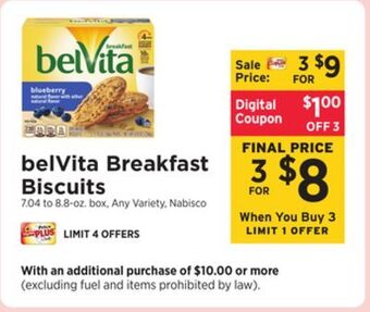 ShopRite Breakfast biscuits offer
