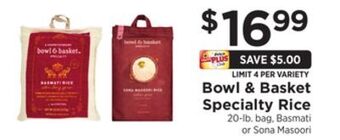 ShopRite Specialty rice offer