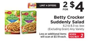ShopRite Suddenly salad offer