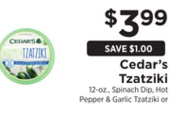 ShopRite Tzatziki offer