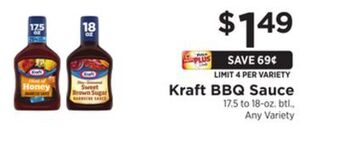 ShopRite Bbq sauce offer