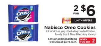 ShopRite Oreo cookies offer