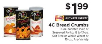 ShopRite Bread crumbs offer