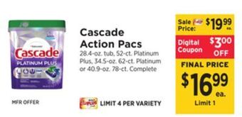 ShopRite Action pacs offer