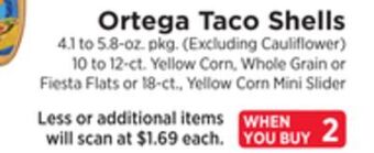 ShopRite Taco shells offer