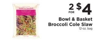 ShopRite Broccoli cole slaw offer