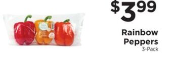 ShopRite Rainbow peppers offer