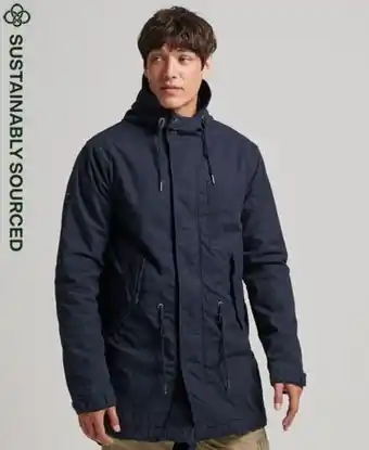 Superdry Military fishtail parka jacket offer