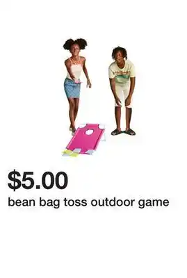 Five Below Bean bag toss outdoor game offer