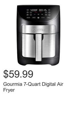 Costco Gourmia 7-quart digital air fryer offer