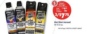 Family Dollar Hot shot aerosol offer