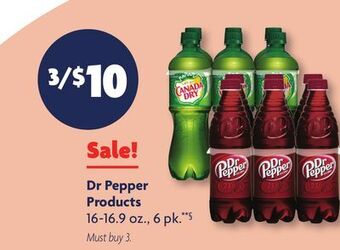 Family Dollar Dr pepper products offer