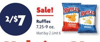 Family Dollar Ruffles offer
