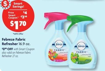 Family Dollar Febreze fabric refresher offer
