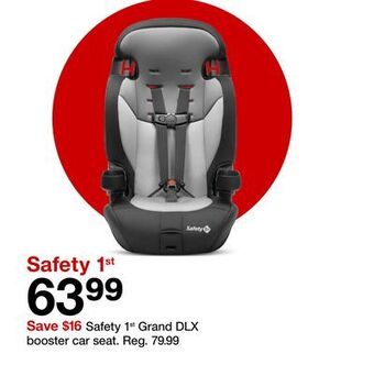 Target Safety 1st grand dlx booster car seat offer