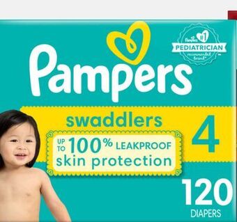 Target Pampers swaddlers 120-ct. enormous-pack diapers offer