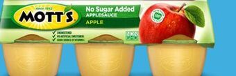 Target Mott's applesauce cups offer