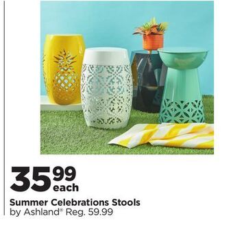 Michaels Summer celebrations stools by ashland® offer