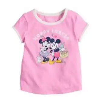 Kohl's Disney's minnie mouse toddler girl hoppy easter ringer tee by jumping beans® offer