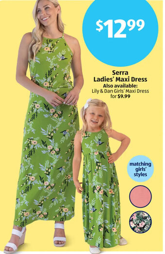 Aldi Serra Ladies' Maxi Dress offer