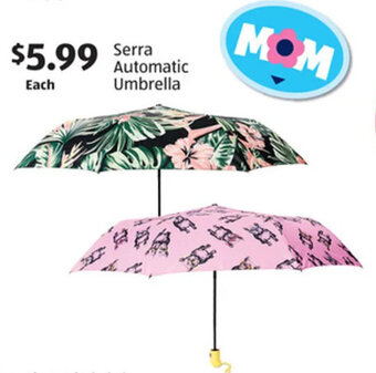 Aldi Serra Automatic Umbrella offer